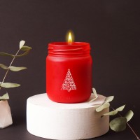 Yılbaşı Temalı Mum